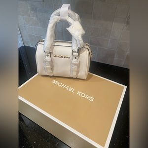 Michael Kors white bag